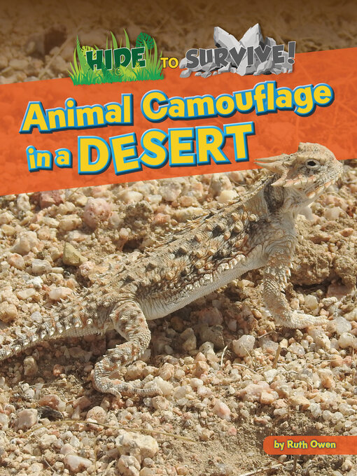 Title details for Animal Camouflage in a Desert by Ruth Owen - Available
